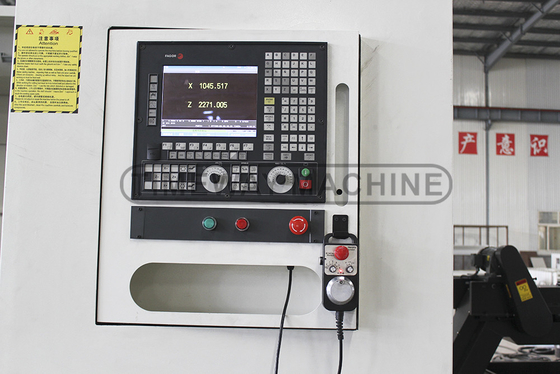 QK-550 Alto rigidità filo di tubo CNC Torno di alta precisione Min. Tempo di cambio utensile 6s