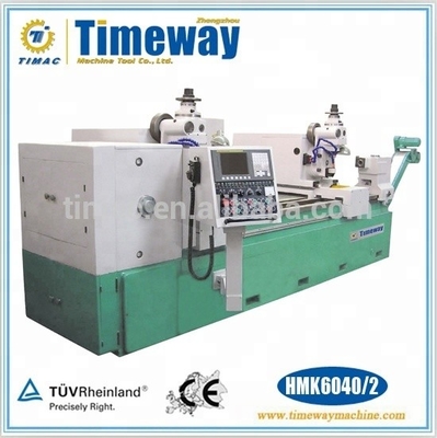 ± 0,015 mm Precisione di posizionamento Twin Spindle CNC Horizontal Spline Shaft Milling Machine
