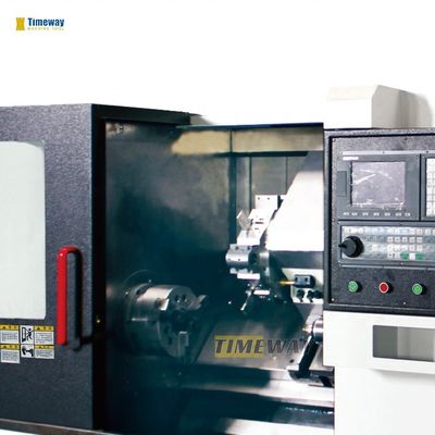 250 mm Z Axis Travel Slant Bed Lathe CNC Machine per la produzione di metalli ad alta precisione