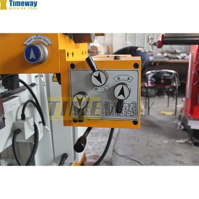 Dimensione del tavolo 254x1270 Alta precisione TM400 Turret Milling Machine H/V per la lavorazione del metallo