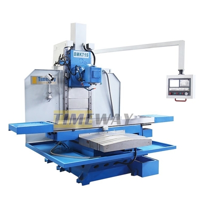 Macchina di fresatura ad alta precisione a letto con sistema di controllo CNC FANUC