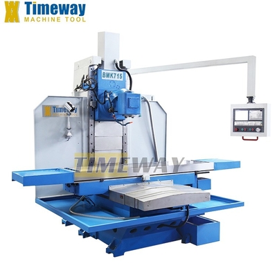 Macchina di fresatura ad alta precisione a letto con sistema di controllo CNC FANUC