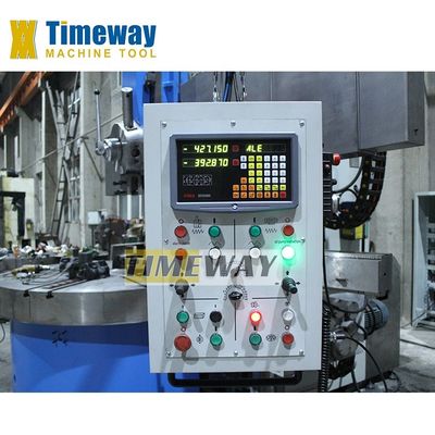 VL2000E Vertical Turret Lathe Machine Anno 2023 Viaggio trasversale del palo utensile -65-1150mm