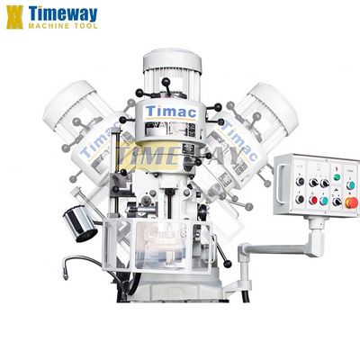 Macchina di fresatura a torretta manuale ad alta precisione M250 con 3 assi e 400 mm di movimento del tavolo