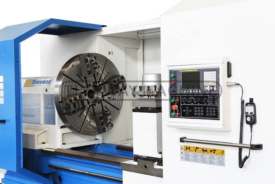 AK-1250C CNC Heavy Duty Horizontal Lathe Machine per il metallo con 3000 mm Travel X Axis