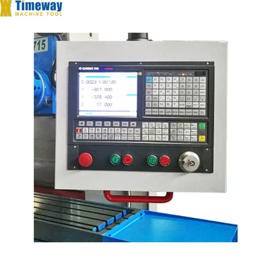 Macchina di fresatura ad alta precisione BMK715 CNC tipo letto con peso competitivo e 7300 kg