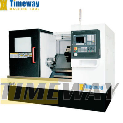 210 mm Viaggio X Asse CK-32 CNC Torniera per Metallo Leggio inclinato Torniera 2700 KG Peso