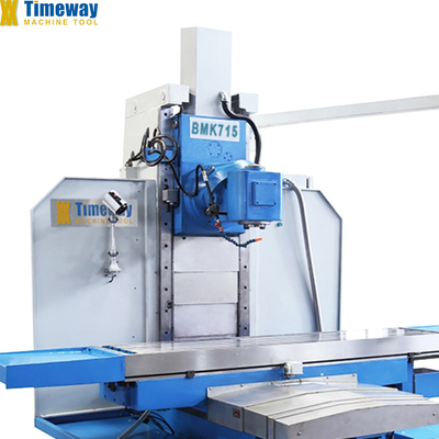 Macchina di fresatura ad alta precisione BMK715 CNC tipo letto con peso competitivo e 7300 kg
