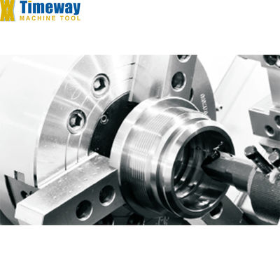 210 mm Viaggio X Asse CK-32 CNC Torniera per Metallo Leggio inclinato Torniera 2700 KG Peso