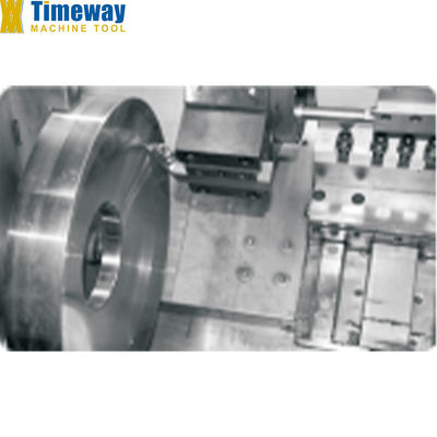 210 mm Viaggio X Asse CK-32 CNC Torniera per Metallo Leggio inclinato Torniera 2700 KG Peso