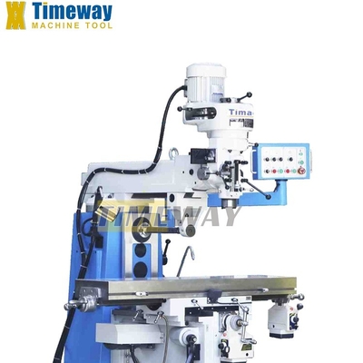 Fresatrice manuale verticale universale di precisione con DRO e table travel Y di 420 mm