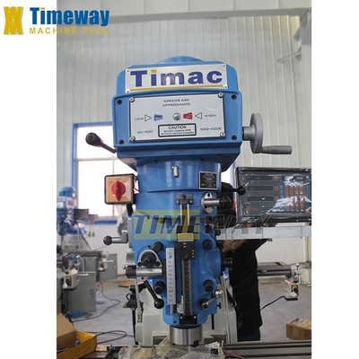 Fresatrice manuale verticale universale di precisione con DRO e table travel Y di 420 mm