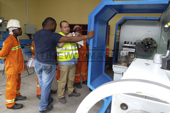 Torno CNC Metallico Equipo Viaggio X Asse 420 mm per Torno Orizzontale AK-1000