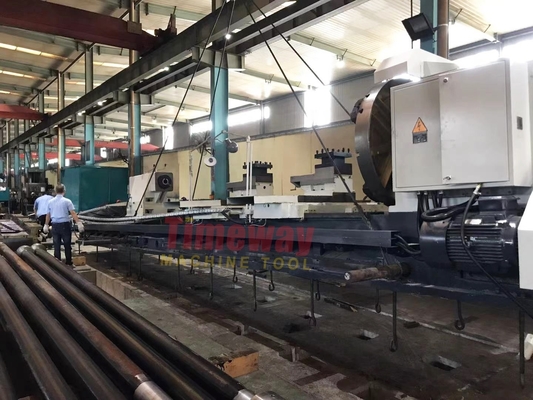 Metrica 140 Torno manuale con buco conico per pezzi in acciaio fino a 12000 mm per Timeway
