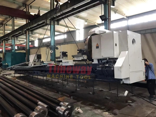 Metrica 140 Torno manuale con buco conico per pezzi in acciaio fino a 12000 mm per Timeway
