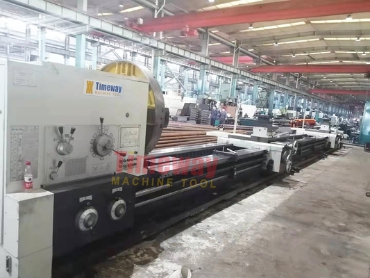 Metrica 140 Torno manuale con buco conico per pezzi in acciaio fino a 12000 mm per Timeway