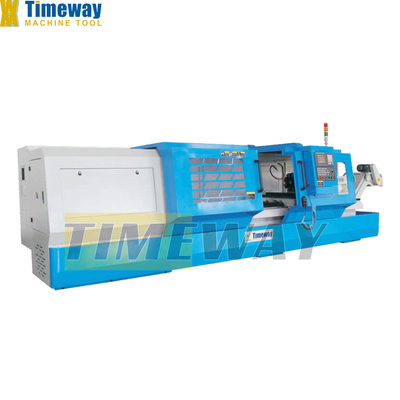 Larghezza del letto 520 mm Flat bed CNC lathe con 3000kg Max. Capacità di peso