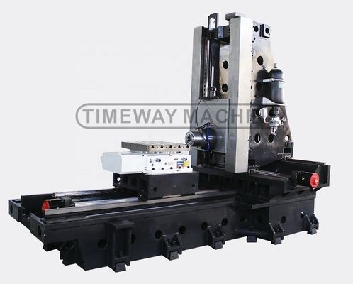 24 Magazzino attrezzi Capacità Alta precisione Centro di lavorazione orizzontale CNC a quattro assi