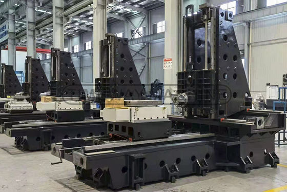 24 Magazzino attrezzi Capacità Alta precisione Centro di lavorazione orizzontale CNC a quattro assi