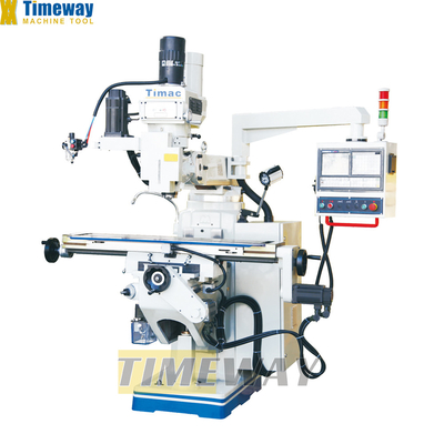 Industrial CNC Metal Vertical Universal Torreta Fresadora KTM230 con angolo di rotazione di ±90°