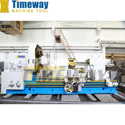 Potenza del motore a fusione di 30 kW Torno manuale orizzontale per il tornitorio
