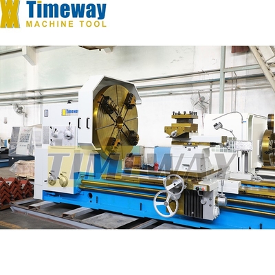 Potenza del motore a fusione di 30 kW Torno manuale orizzontale per il tornitorio