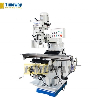 M250A Turret Milling Machine per metallo 380mm Table Travel 2024 Milling industriale