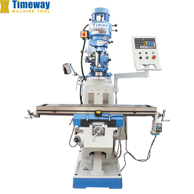 M250A Turret Milling Machine per metallo 380mm Table Travel 2024 Milling industriale