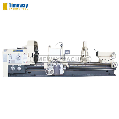 AL-1000B Macchina di tornitura orizzontale a carico pesante Tornitore CNC normale con foratura a fusione di 130 mm