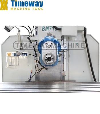 BM715 fresatrice verticale per metallo 1500x650mm Viaggio di tavolo e 7300kg di peso