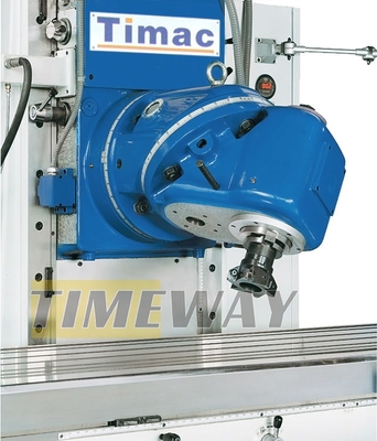 BM715 fresatrice verticale per metallo 1500x650mm Viaggio di tavolo e 7300kg di peso
