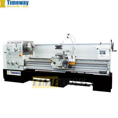 BL-660C Gap Bed Lathe Machine con lunghezza di torsione massima di 700/950/1450/1950/2950mm