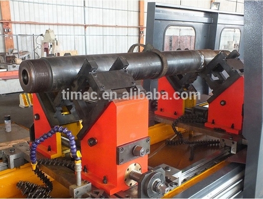 Macchina per l'affineamento CNC a foratura profonda orizzontale a tubo di precisione con profondità massima di affineamento di 6000 mm