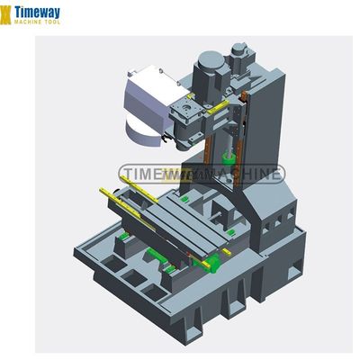 Centro di lavorazione verticale con sistema di controllo CNC GSK da officine di riparazione di macchine