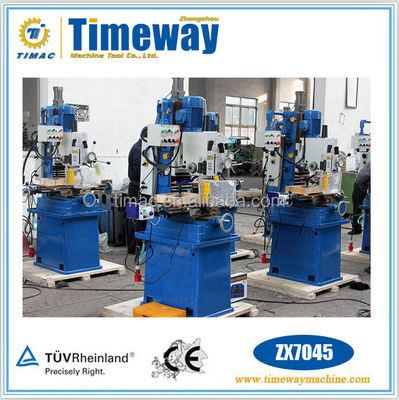 Macchina di fresatura per trivellazione multifunzione blu e bianco con CNC normale