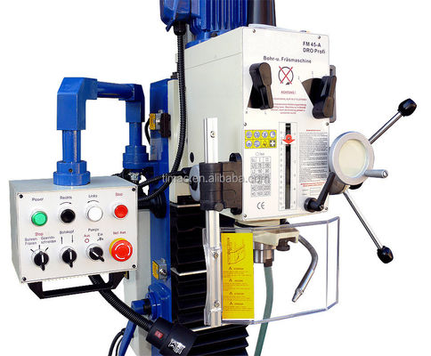 Macchina di fresatura per trivellazione multifunzione blu e bianco con CNC normale