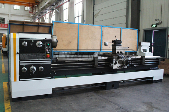 BL-800B Macchina di tornitura a letto aperto con bullone a fusione di 82 mm e peso di 3300 kg