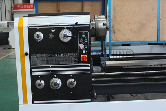 BL-800B Macchina di tornitura a letto aperto con bullone a fusione di 82 mm e peso di 3300 kg