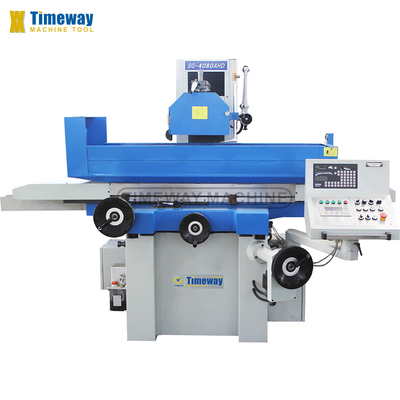 Retifica Plana Hidraulica SG-40800AHD in blu e bianco