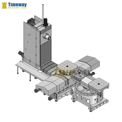 Centrale di lavorazione CNC orizzontale con 630x630mm Tavola online