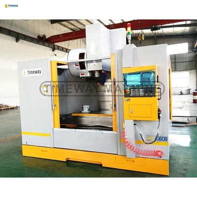 Centrale di lavorazione verticale CNC con controllore FANUC ± 0,008 mm di precisione di posizionamento