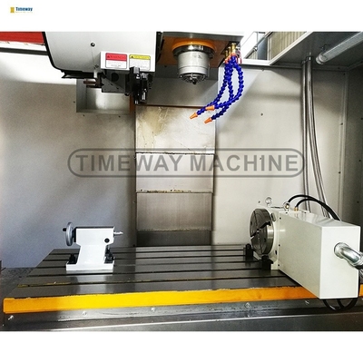 Centrale di lavorazione verticale CNC con controllore FANUC ± 0,008 mm di precisione di posizionamento