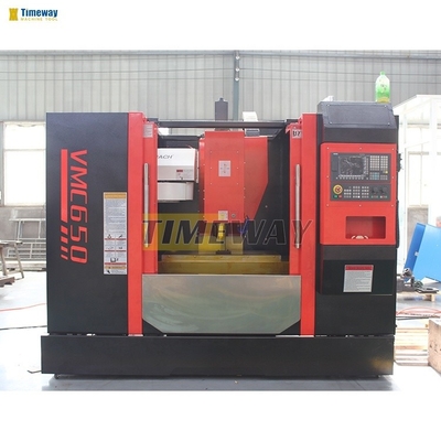 Centrale di lavorazione verticale CNC con ripetibilità X/Y/Z di ±0,008 mm