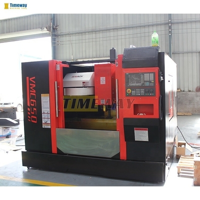 Centrale di lavorazione verticale CNC con ripetibilità X/Y/Z di ±0,008 mm