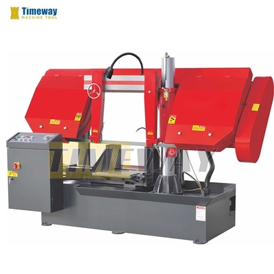 Capacità di taglio 550 mm Macchina semiautomatica di segatura a fascia di metallo con velocità di lama di 60 m/min