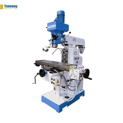 Macchina di fresatura per perforazione verticale opzionale con 400 mm di movimento del tavolo e velocità variabile