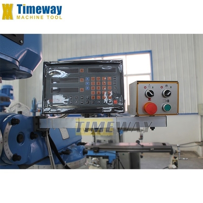 Fresatrice per trivellazione verticale con motore a fusione da 1,5 kW e movimento di 400 mm