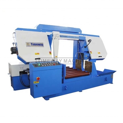Macchina per segare a fascia di metallo semiautomatica ad alta precisione per la capacità di taglio 220x400Wx100H