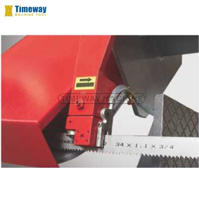 Macchina per segare a fascia di metallo semiautomatica ad alta precisione per la capacità di taglio 220x400Wx100H
