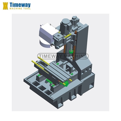 Centro di lavorazione verticale CNC ad alta velocità Timeway 3-asse con sistema di controllo FANUC